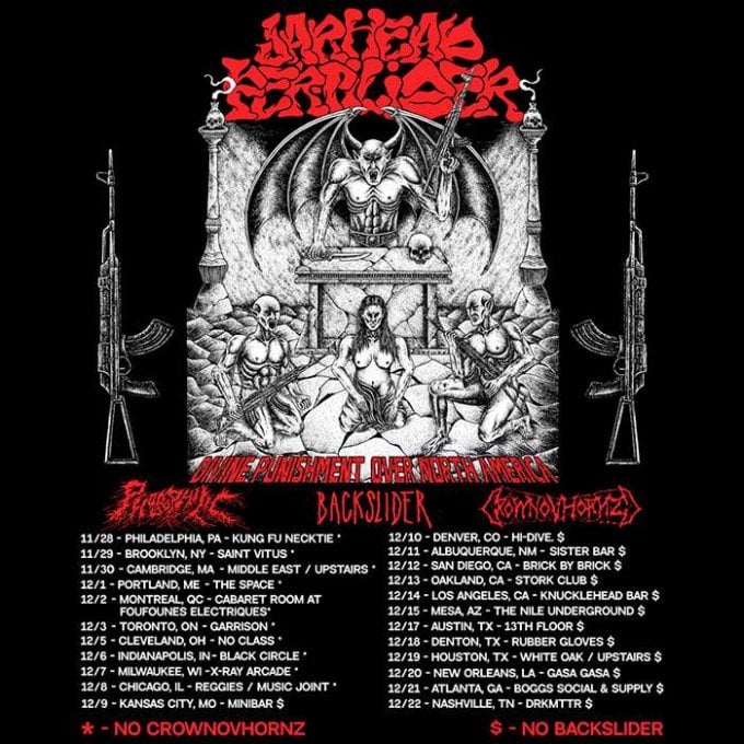 Jarhead Fertilizer and Phobophilic Announce North American Tour