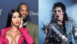 Offset Shows Off Creepy Michael Jackson Tattoo That Spooks Cardi B In The Bedroom